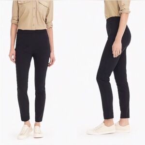 J. Crew Any Day Pant Black Eco Ponte Stretch Career Wear Business Casual Office